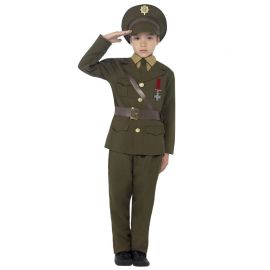 Disfraz de Oficial del Ejército para Niño