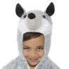 Disfraz de Lobo Infantil Gris