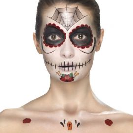 Calcomanias Día de los Muertos para la Cara