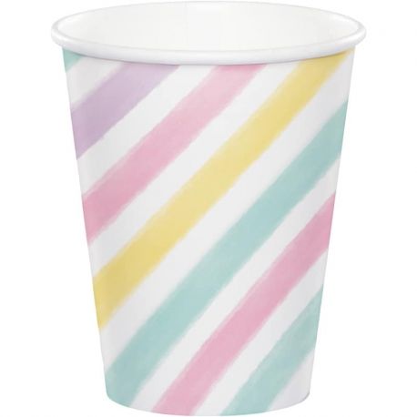 8 Vasos Unicornio Sparkle 266 ml