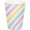 8 Vasos Unicornio Sparkle 266 ml