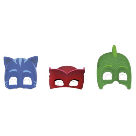 6 Máscaras Pj Masks