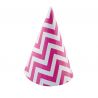 6 Gorros de Papel Chevron