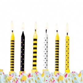 6 Velas para Cumpleaños Varios Diseños