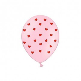 Globos Corazones Rosas 30 cm