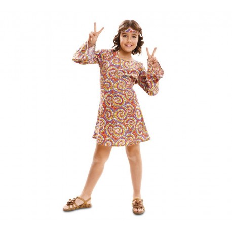 Disfraz de Psychedelic Hippie Infantil