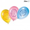 8 Globos de Princesas Disney 28 cm