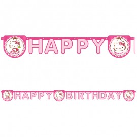 Guirnalda Hello Kitty Happy Birthday