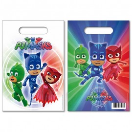 6 Bolsas Pj Mask con Asas