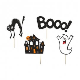 4 Accesorios de Halloween para Photocall