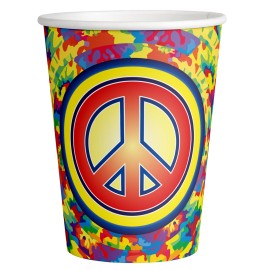 8 Vasos Hippie 266 ml