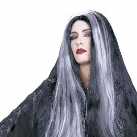 Peluca de Morticia