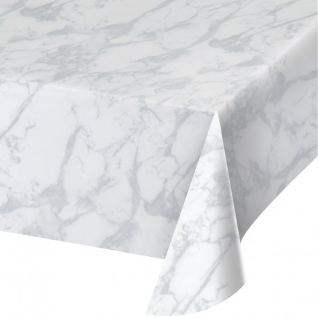 Mantel de Plástico 137 x 274 cm MARBLE