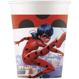 8 Vasos LadyBug 266 ml