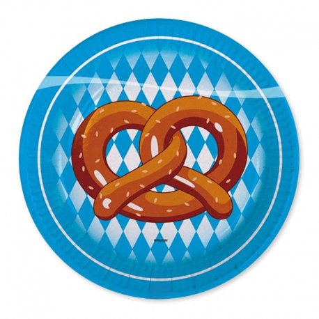 8 Platos Oktoberfest 23 cm