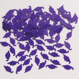 Confeti PURPLE MORTARBOARD