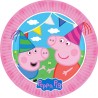 8 Platos Peppa Pig 23 cm