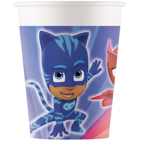 8 Vasos Pj Masks 266 ml