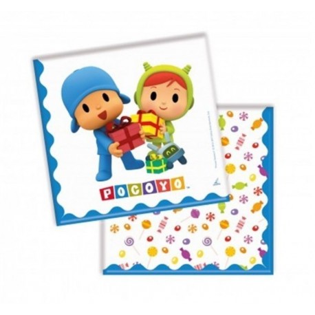 20 Servilletas Pocoyo 33 cm