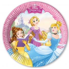 8 Platos Princesas Dream 20 cm