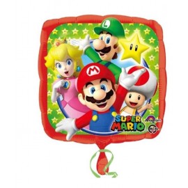 Globo Super Mario Foil 43 cm