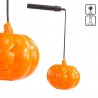 Calabaza Con Luz Led Plástico 11 Cm