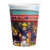 8 Vasos Sam el Bombero 250 ml