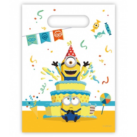 6 Bolsitas para Chuches Minions