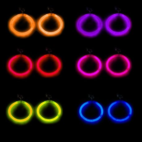 Pendientes Luminosos Redondos (2 uds)