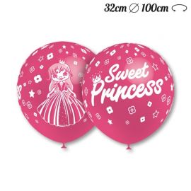 Globos Sweet Princess Redondos 32 cm