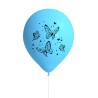 8 Globos Mariposas Látex