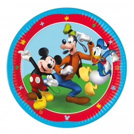 8 Platos Mickey Mouse 23 cm