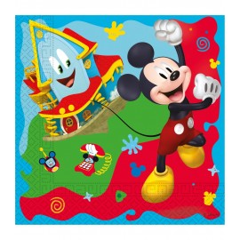 20 Servilletas Mickey Mouse 33 cm