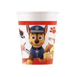 8 Vasos Patrulla Canina