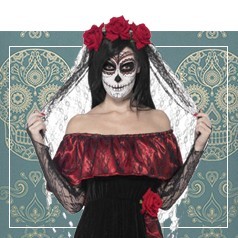 Disfraces Día de los Muertos Mujer