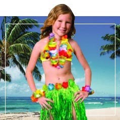 Disfraces de Hawaiana Infantiles