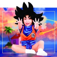 Disfraz de Goku para Bebé