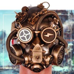 Mascara de Steampunk