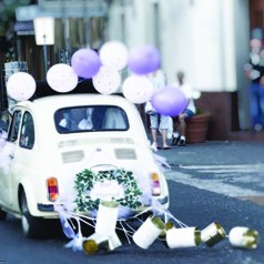 Latas Coche Boda