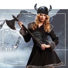 Disfraces Vikingas para Mujer