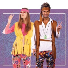 Disfraces de Hippie Adultos