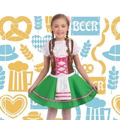 Disfraces de Oktoberfest Niña