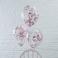 Globos con Confeti